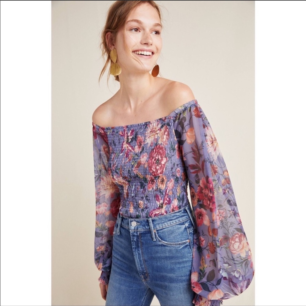 Anthropologie NWT Rouen Top 💜